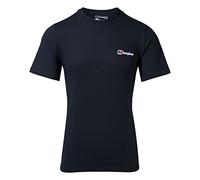 Berghaus Mens Organic Classic Logo Tee Black Cotton - Size X-Large
