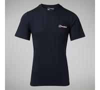 Berghaus Men's Organic Cotton Classic Logo Tee T Shirt Black