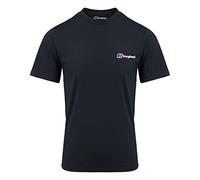 Berghaus Men's Organic Front & Back Classic Logo T-Shirt, Black, L