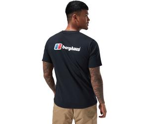 Berghaus Mens Organic Front & Back Logo Cotton T-Shirt Tee Top