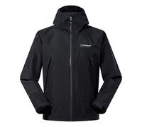Berghaus Men's Paclite Dynax Gore-Tex Waterproof Shell Jacket, Lightweight, Eco-Friendly, Durable Coat, Black, XL
