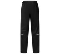 Berghaus Men's Pacsmart 2.5L Waterproof Pants | Lightweight Packable Rain Trousers for Hiking, Walking Full Leg Trousers, Black, M Regular (31")