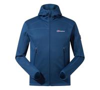 Berghaus Men's Pravitale mtn 2.0 hooded fleece jacket in Blue