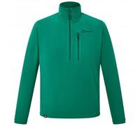 Berghaus Men's Prism Micro Polartec Fleece Half Zip Jacket Fleece Half Zip, Green, M