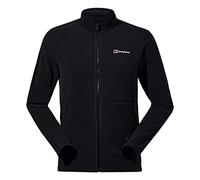 Berghaus Men's Prism Micro Polartec Fleece Jacket | Added Warmth | Extra Comfortable, Black/Black, S