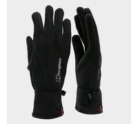 Berghaus Unisex Prism Polartec Winter Warm Touchscreen Gloves, Black/Black