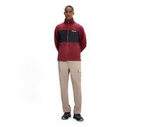 Berghaus Men's Prism Polartec Guide Interactive Fleece Jacket |x Adjustable | Durable Fleece Full Zip, Red, XL