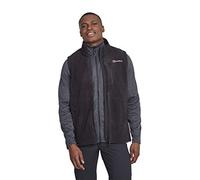Berghaus Men's Prism Polartec Interactive Fleece Jacket | Added Warmth | Smart Fit | Durable Design, Black/Black, XS
