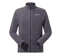 Berghaus Men's Prism Polartec Interactive Fleece Jacket | Added Warmth | Smart Fit | Durable Design, Carbon, XL
