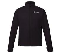 Berghaus Men's Prism Polartec Interactive Fleece Jacket | Added Warmth | Smart Fit | Durable Design Fleece Full Zip, Black, 3XL