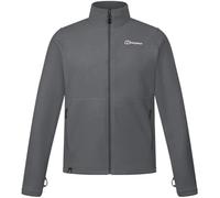 Berghaus Men's Prism Polartec Interactive Full Zip Fleece Jacket | Added Warmth | Smart Fit | Durable Design Fleece Full Zip, Grey, XL
