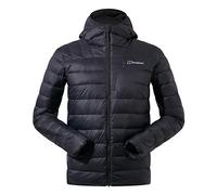 Berghaus Men's Silksworth Hooded Down Jacket | Extra Warm | PFC Free DWR, Black, M