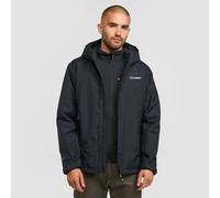 Berghaus Men's Jacket Stormcloud Prime - Hydroshell Waterproof Insulated - Black XS