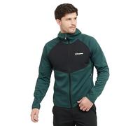Berghaus Men's Trawden Hybrid Jacket, Green/Black, XL
