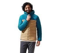 Berghaus Men's Vaskye Synthetic Insulated Jacket | Extra Warm | Durable Coat | Lightweight Design | Puffer Jacket, Kelp/Deep Ocean, XL