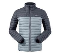 Berghaus Men's Vaskye Synthetic Insulated Jacket | Extra Warm | Durable Coat | Lightweight Design | Puffer Jacket, Monument/Grey Pinstripe, 3XL
