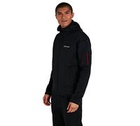 Men's Pravitale Mountain 2.0 Hooded Fleece Jacket - Dark Grey/Black