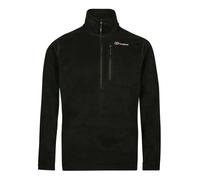 Berghaus Men's Prism Micro Polartec Fleece Jacket | Added Warmth | Extra Comfortable, Black/Black, L