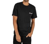 Berghaus UK Corporate Logo Tee Shirt - Black/Black, X-Large
