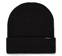 Berghaus Unisex Inflection Beanie Hat | Classic Fit Beanie, Black/Black, One Size