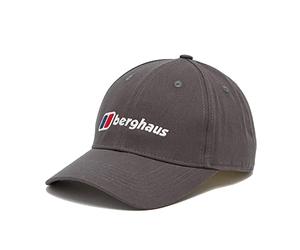 Berghaus Unisex Logo Recognition Cap | Adjustable Peaked Cap, Grey Pinstripe, One Size