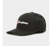 Berghaus Unisex Trucker Hat | Adjustable Baseball Cap, Black/Black, ONESZ