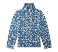 Berghaus Prism Printed Trango Half Zip Fleece Blue XL Man