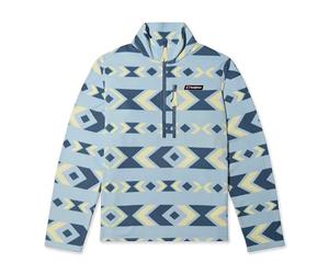 Berghaus Unisex Prism Printed Trango Half Zip Fleece | Classic Pattern | Warm Fleece Half Zip, Geo Aztek Nepal, XL