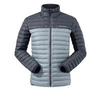 Berghaus Men's Vaskye Windproof Full-Zip Hooded Rain Jacket X Large Grey