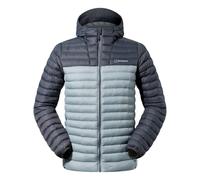 Berghaus Men's Vaskye Synthetic Insulated Jacket | Extra Warm | Durable Coat | Lightweight Design | Puffer Jacket Insulated Jacket, Monument/Grey Pinstripe, S