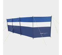 Berghaus Windstop with Clear Window Panels and Reflective Guylines, 5 Panel, 6 Metre, Waterproof, Structured Windbreak from the Air Tent Collection, Camping Equipment, 2000mm HH, Blue