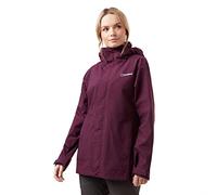 Berghaus Women’s Maitland GORE-TEX Jacket with Adjustable Hood, Hem & Cuffs, Interactive (IA) Zip, Waterproof, Breathable & Windproof Raincoat (UK, Numeric, 10, Regular, Regular, Purple)