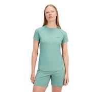 Berghaus Womens 24/7 Short Sleeve Crew Tech Baselayer | Moisture Wicking Breathable T-Shirt, Blazing Fire, 16 EU