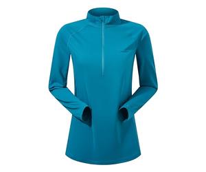 Berghaus Women's 24/7 Maternity Half Zipped Long Sleeve Tech T-shirt | Moisture Wicking | Breathable T-Shirt