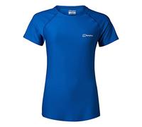 Berghaus Women's 24/7 Short Sleeve Crew Tech Baselayer T-Shirt, Blue, 18