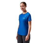 Berghaus Womens 24/7 Short Sleeve Tech Baselayer: Blue: 18 Size: 18, C