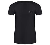 Berghaus Women's 24/7 Short Sleeve Crew Tech Baselayer T-Shirt, Black, 16