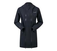 Berghaus Women's Annaside Maternity 2in1 Half Zip Jacket | Moisture Wicking | Stretch Fabric Waterproof Jacket, Black/Black, 16