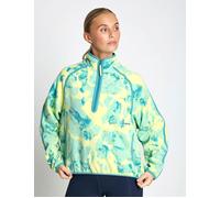 Berghaus Women's Bamburgh Half Zip Fleece - Light Electro Printed - UK 10 - Blue