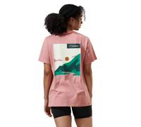 Berghaus Womens Boyfriend Buttermere Short Sleeve Tee: Pink: 14 Size: