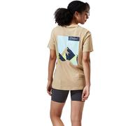 Berghaus Womens Boyfriend Dolomites Mountain Short Sleeve Tee: Sand: 1