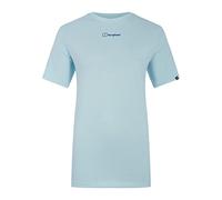 Berghaus Women's Boyfriend Dolomites Mountain Short Sleeve Tee T-Shirt, Iced Aqua, 18