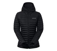 Berghaus Women's Combust Reflect Down Jacket Long Coat | Durable Design | Water Resistant Insulated Jacket, Black/Black, 14