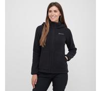 Berghaus Women's Darria Full Zip Hooded Fleece Jacket - Black, Black