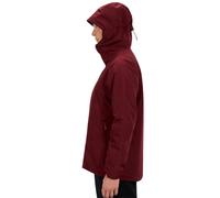 Berghaus Women's Deluge Pro 3.0 Insulated Rain Jacket | Breathable Coat | Durable | Waterproof Waterproof Jacket, Red, 16