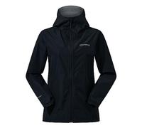 Berghaus Deluge Pro 3.0 Shell Rain Jacket | Breathable Coat | Durable | Waterproof | Adjustable Jacket, Black/Black, 20