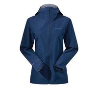 Berghaus Women's Deluge Pro 3.0 Shell Rain Jacket | Breathable Coat | Durable | Waterproof | Adjustable Waterproof Jacket, Dusk, 10