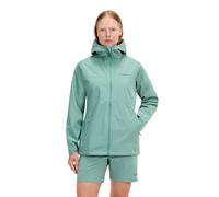 Berghaus Womens Deluge Pro 3.0 Shell Rain | Breathable Coat Durable Waterproof Adjustable Jacket, Light Terrain, 12 EU