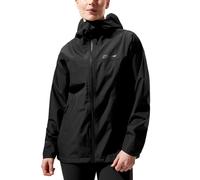 Berghaus Women's Deluge Pro 3.0 Shell Rain Jacket | Breathable Coat | Durable | Waterproof | Adjustable Waterproof Jacket, Black/Black, 14