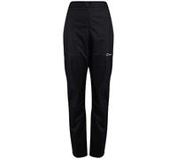 Berghaus Women's Deluge Waterproof Breathable Overtrousers | Durable | Comfortable Rain Pants Overtrousers, Black/Black, 12 29